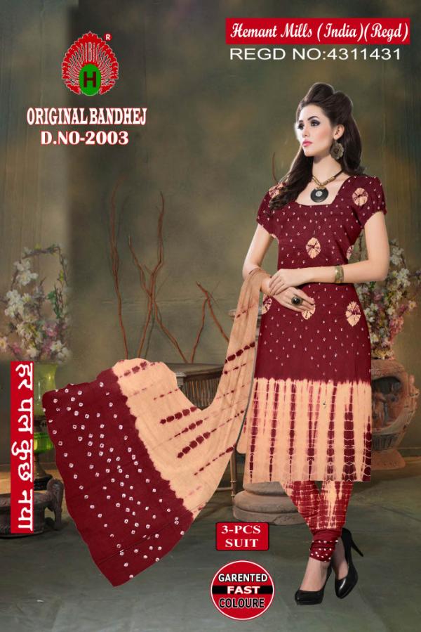 Original Bandhej – Dress Material